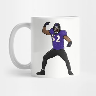 ray the line backer Mug